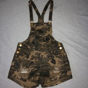 American Bazi Camo Overalls